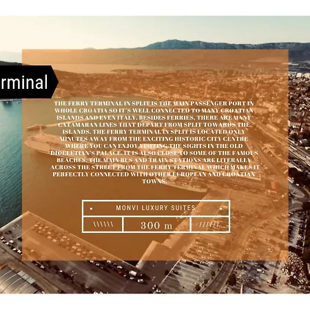 Monvi Luxury Near Bacvice And Old Town Apartman Split