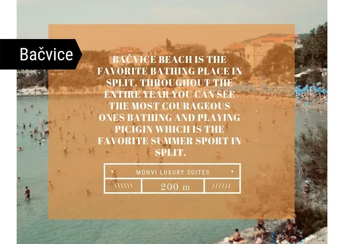 Luxury Apartment Monvi Near Bacvice Beach And Old Town 아파트