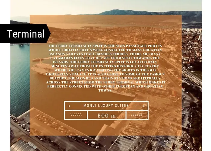 Luxury Apartment Monvi Near Bacvice Beach And Old Town 아파트 스플리트